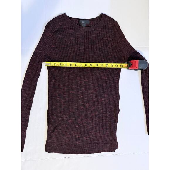 Mossimo Burgandy Womens Cozy Sweater Dress Size Large - Picture 5 of 6